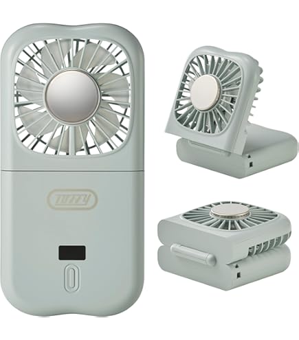 Amazon.co.jp: ジャグラー 液晶ハンディファン 6パターン風量調節 Type